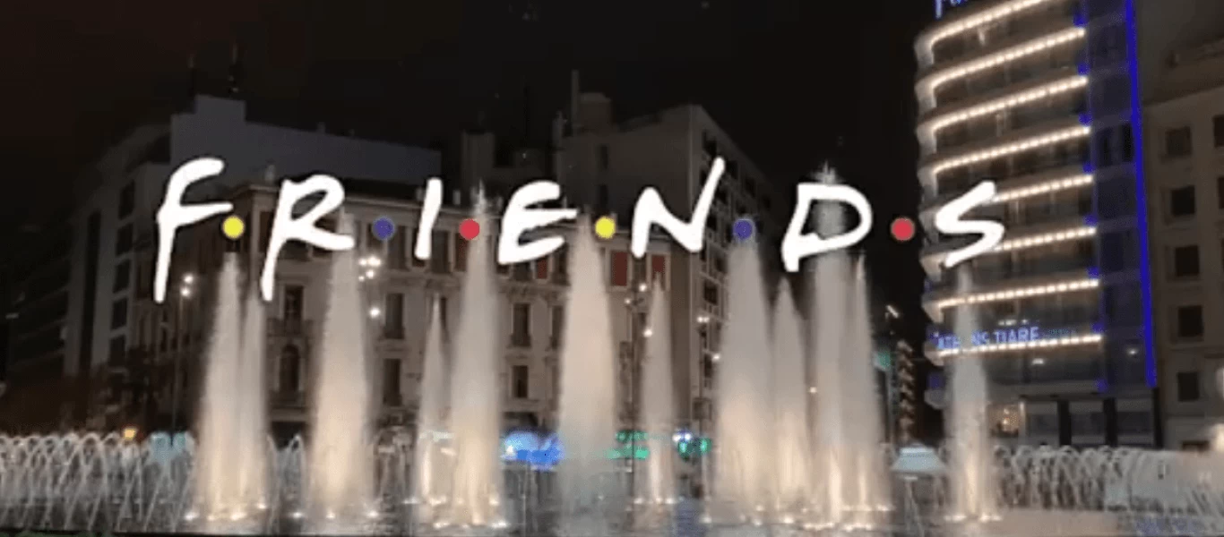 Στην πλατεία Ομόνοιας τα «Φιλαράκια» - Το χιουμοριστικό βίντεο που ανέβασε ο Κ.Μπακογιάννης (βίντεο)